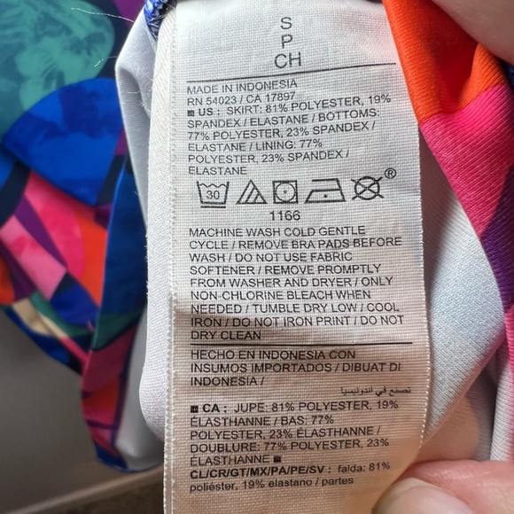 Old Navy Active Womens PowerSoft Square-Neck Athletic Dress Geometric Size Small - Picture 15 of 15